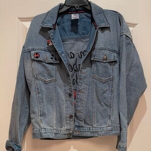 Disney Minnie Mouse Club Jean Jacket